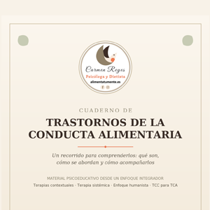 Cuaderno de Trastornos de la Conducta Alimentaria (TCA)